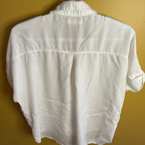 LOFT White Collared Shirt Lou & Grey - Picture 6 of 11